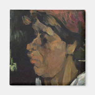 Vincent van Gogh Head of a Dutch Peasant, 1884 Magnet