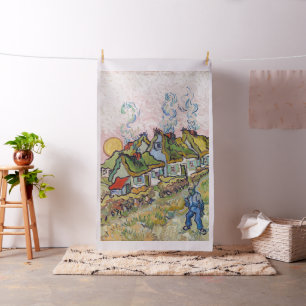 Vincent van Gogh - Houses and Figure Fabric