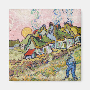 Vincent van Gogh - Houses and Figure Magnet