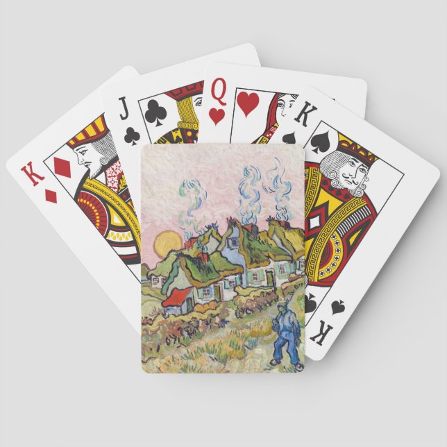 Vincent van Gogh - Houses and Figure Playing Cards (Back)