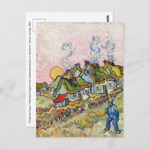 Vincent van Gogh - Houses and Figure Postcard