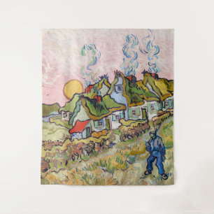Vincent van Gogh - Houses and Figure Tapestry