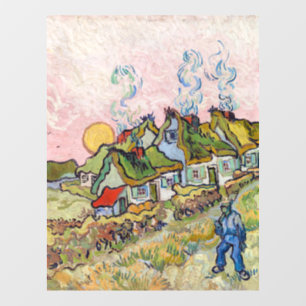 Vincent van Gogh - Houses and Figure Window Cling