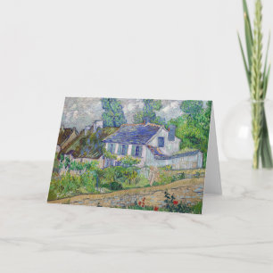Vincent van Gogh - Houses at Auvers Card