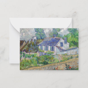 Vincent van Gogh - Houses at Auvers Card