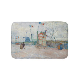 Vincent van Gogh - Impasse des Deux Freres Bath Mat