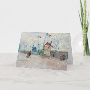 Vincent van Gogh - Impasse des Deux Freres Card