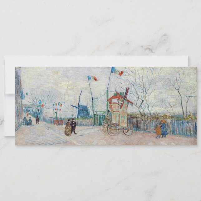 Vincent van Gogh - Impasse des Deux Freres Invitation (Front)