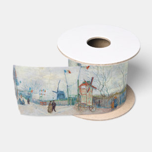Vincent van Gogh - Impasse des Deux Freres Satin Ribbon