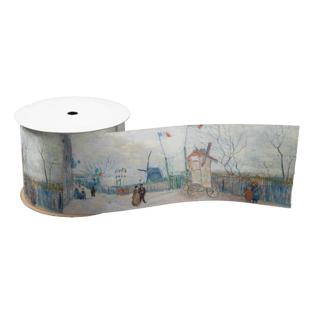 Vincent van Gogh - Impasse des Deux Freres Satin Ribbon (Spool)