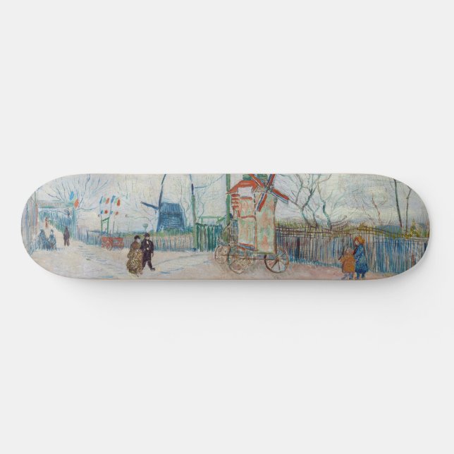 Vincent van Gogh - Impasse des Deux Freres Skateboard (Horz)