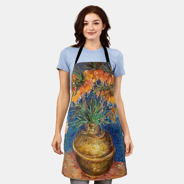 Vincent van Gogh - Imperial Fritillaries Apron (Worn)