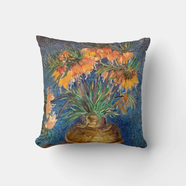 Vincent van Gogh - Imperial Fritillaries Cushion (Front)