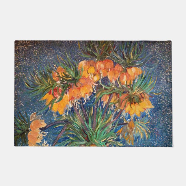Vincent van Gogh - Imperial Fritillaries Doormat (Front)