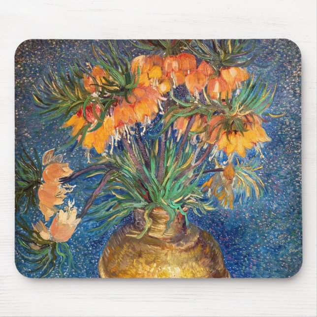 Vincent van Gogh - Imperial Fritillaries Mouse Mat (Front)
