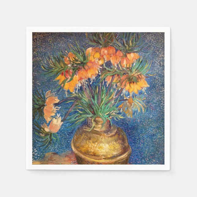 Vincent van Gogh - Imperial Fritillaries Napkin (Front)