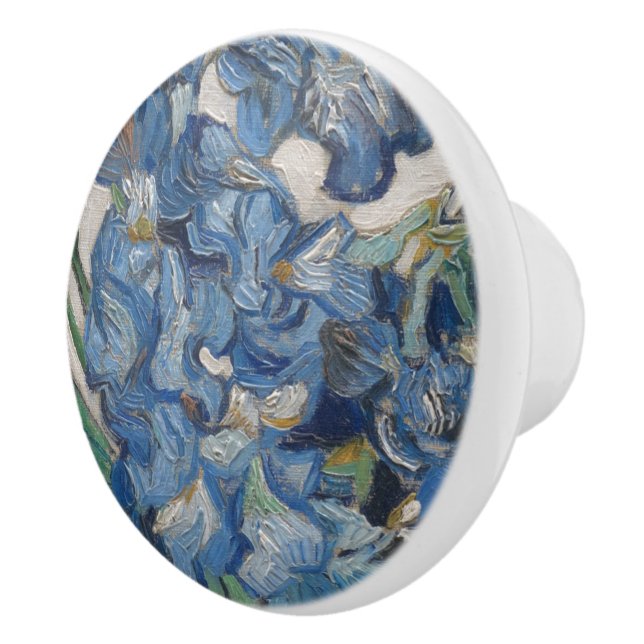 Vincent Van Gogh Impressionism Flower Painting Ceramic Knob (Right)