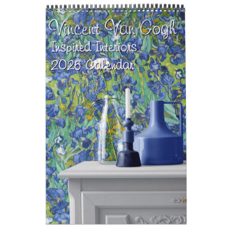 Vincent Van Gogh Inspired Interiors 2026 Calendar