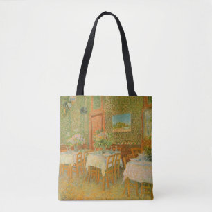 Vincent van Gogh - Interior of a Restaurant Tote Bag