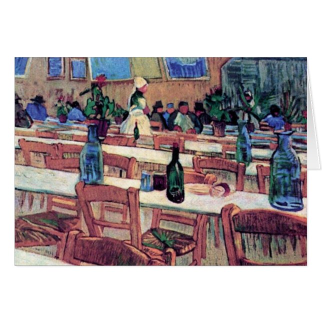 Vincent Van Gogh - Interior Of Restaurant (Front Horizontal)