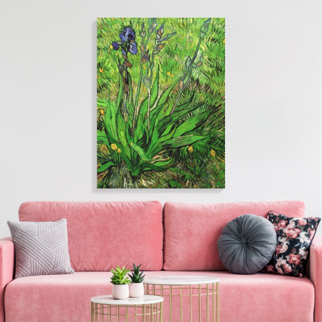 Vincent van Gogh - Iris Canvas Print (Insitu(LivingRoom))