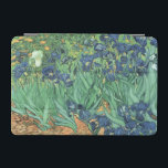 Vincent van Gogh | Irises, 1889 iPad Mini Cover<br><div class="desc">Irises,  1889 | by Vincent van Gogh | Art Location: J. Paul Getty Museum,  Los Angeles,  USA | Dutch Artist | Image Collection Number: BAL40070</div>