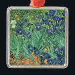 Vincent van Gogh | Irises, 1889 Metal Tree Decoration<br><div class="desc">Irises,  1889 | by Vincent van Gogh | Art Location: J. Paul Getty Museum,  Los Angeles,  USA | Dutch Artist | Image Collection Number: BAL40070</div>