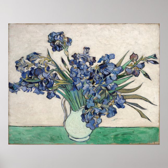 Vincent van Gogh Irises 1890 GalleryHD Fine Art Poster (Front)