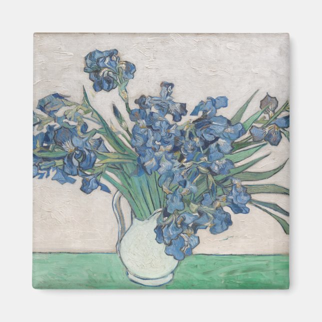 Vincent Van Gogh | Irises, 1890 Magnet (Front)