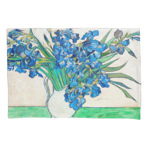 Vincent van Gogh IRISES AND ROSES pillowcase