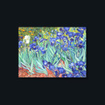 Vincent van Gogh Irises Canvas Print<br><div class="desc">Irises in a vase as painted by Vincent van Gogh.</div>