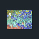 Vincent van Gogh Irises Canvas Print<br><div class="desc">Irises in a vase as painted by Vincent van Gogh.</div>