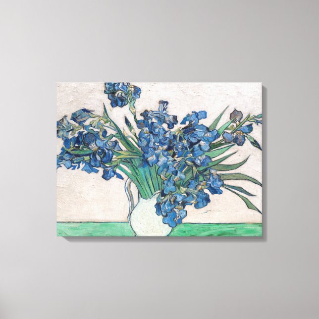 Vincent van Gogh - Irises Canvas Print (Front)