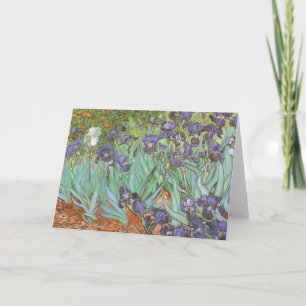 Vincent van Gogh - Irises Card
