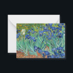 Vincent Van Gogh - Irises Card<br><div class="desc">Irises / Iris - Vincent Van Gogh,  1889</div>