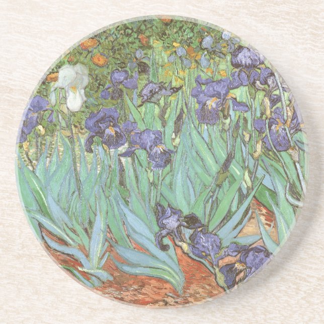 Vincent van Gogh - Irises Coaster (Front)