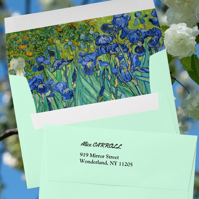 Vincent Van Gogh - Irises Envelope (Creator Uploaded)