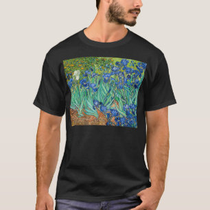 Vincent van Gogh Irises   Famous Art Painting  T-Shirt