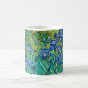Vincent Van Gogh Irises Floral Vintage Fine Art Coffee Mug