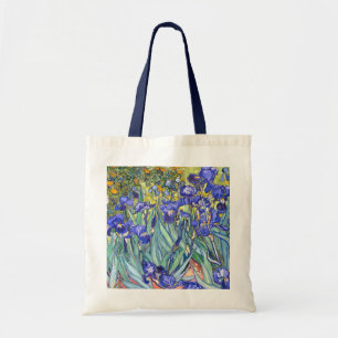 Vincent Van Gogh Irises Floral Vintage Fine Art Tote Bag
