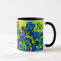 Vincent Van Gogh - Irises - Flower Lover Pop Art
