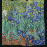 Vincent van Gogh Irises GalleryHD Fine Art Shower Curtain<br><div class="desc">Vincent van Gogh. Irises. c. May 1889. Oil on canvas. Fine art original masterpiece painting by famous Dutch Post-Impressionist artist Vincent van Gogh.</div>