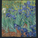 Vincent van Gogh Irises GalleryHD Fine Art Shower Curtain<br><div class="desc">Vincent van Gogh. Irises. c. May 1889. Oil on canvas. Fine art original masterpiece painting by famous Dutch Post-Impressionist artist Vincent van Gogh.</div>