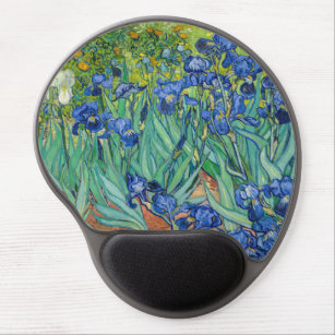Vincent Van Gogh - Irises Gel Mouse Mat