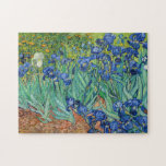 Vincent Van Gogh - Irises Jigsaw Puzzle<br><div class="desc">Irises / Iris - Vincent Van Gogh,  1889</div>