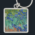 Vincent Van Gogh - Irises Key Ring<br><div class="desc">Irises / Iris - Vincent Van Gogh,  1889</div>