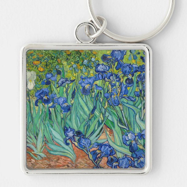 Vincent Van Gogh - Irises Key Ring (Front)