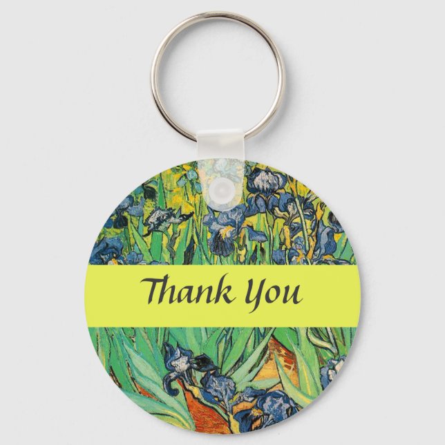 Vincent van Gogh,Irises Key Ring (Front)