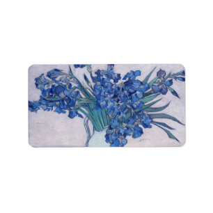 Vincent Van Gogh. Irises Label