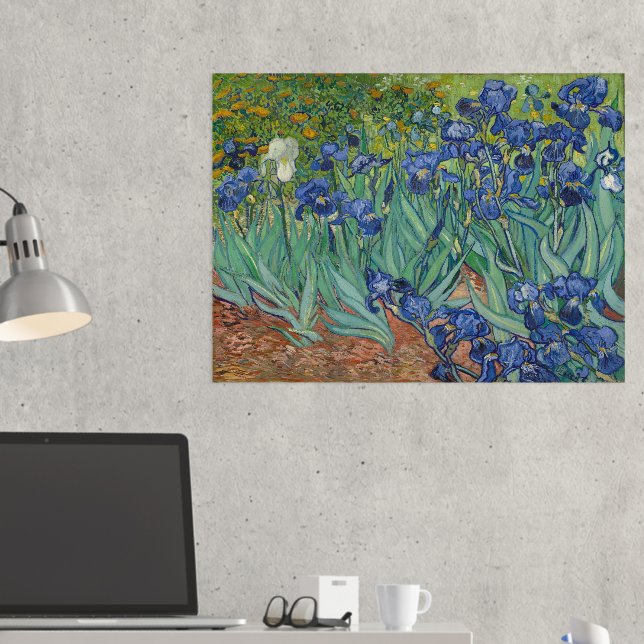 Vincent Van Gogh, Irises, Les Iris Foil Prints (In Situ (Desk 2))